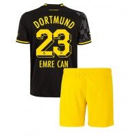 Borussia Dortmund Emre Can #23 Udebanesæt Børn 2022-23 Kortærmet (+ Korte bukser)
